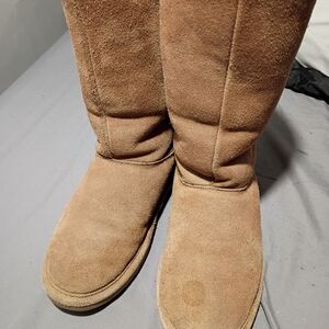 BearPaw Tan Kids Boots